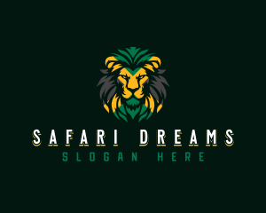 Lion Safari Animal logo design