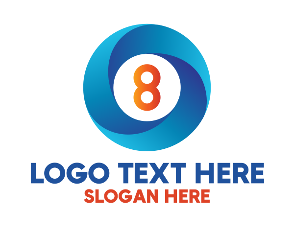 Blue Circle logo example 4