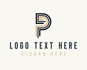 Creative Studio Letter P logo