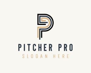 Creative Studio Letter P logo design