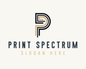 Creative Studio Letter P logo design