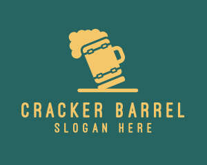 Beer Barrel Mug logo design