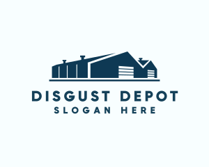 Warehouse Storage Logistics logo design