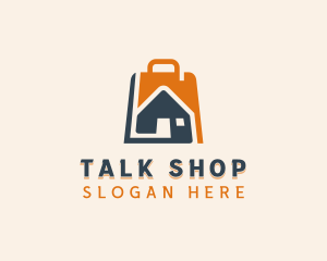 Real Estate Shopping  logo design