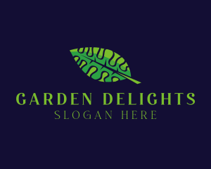 Green Leaf Gardening logo design