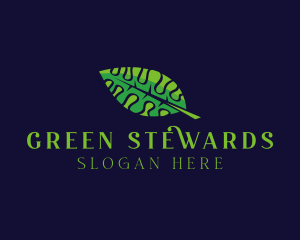 Green Leaf Gardening logo design