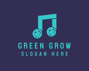 Green Space Music  logo design