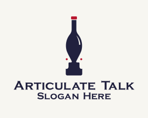 Wine People Talk  logo design