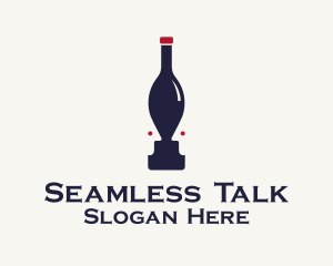 Wine People Talk  logo design