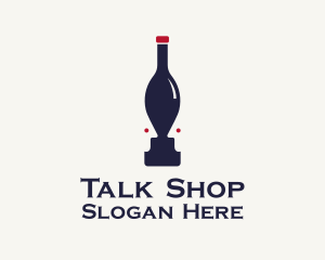 Wine People Talk  logo design