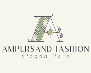 Fashion Letter A  logo design