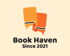 Book Club Chat  logo design