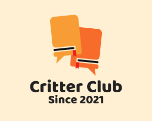 Book Club Chat  logo design