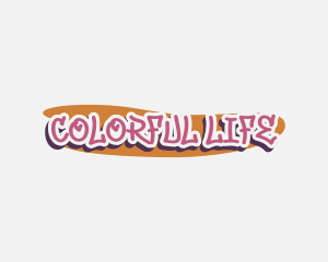 Colorful Graffiti Streetwear logo design