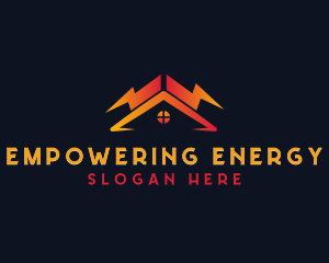 Lightning Bolt Energy  logo design