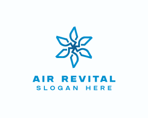 Fan Ventilation Cooling logo design