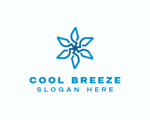 Fan Ventilation Cooling logo design