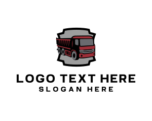 Dump Truck Vehicle logo