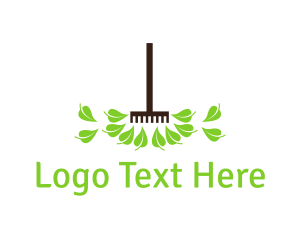 Leaf Gardening Rake logo