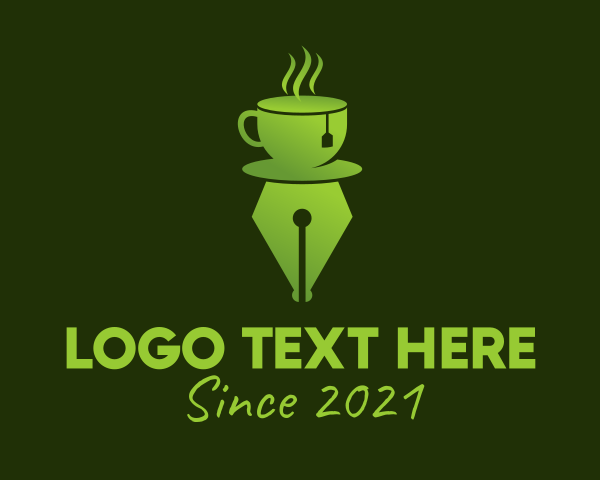 Hot Tea logo example 2