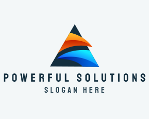 Modern Generic Triangle logo design