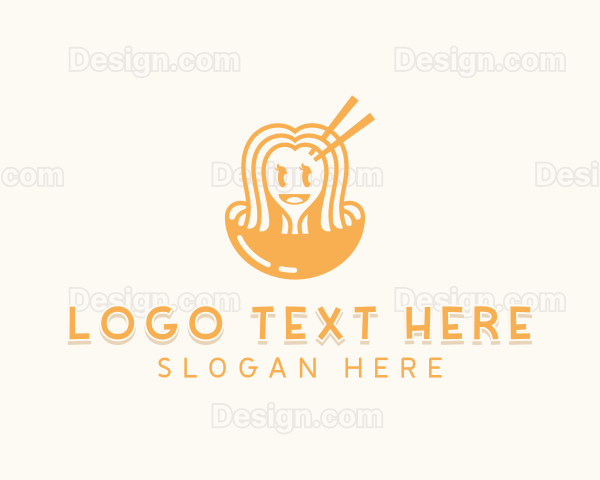 Ramen Noodles Dining Logo