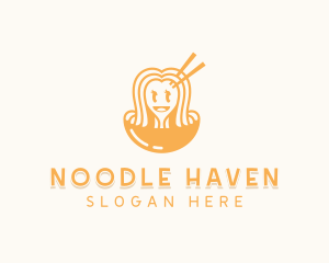 Ramen Noodles Dining logo design