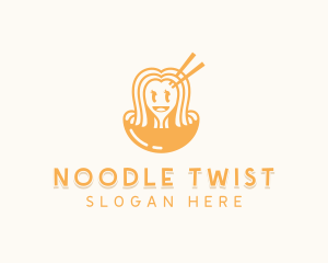 Ramen Noodles Dining logo design