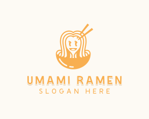 Ramen Noodles Dining logo design