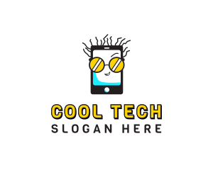 Cool Phone Gadget logo design