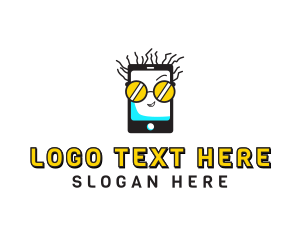Personality - Cool Phone Gadget logo design