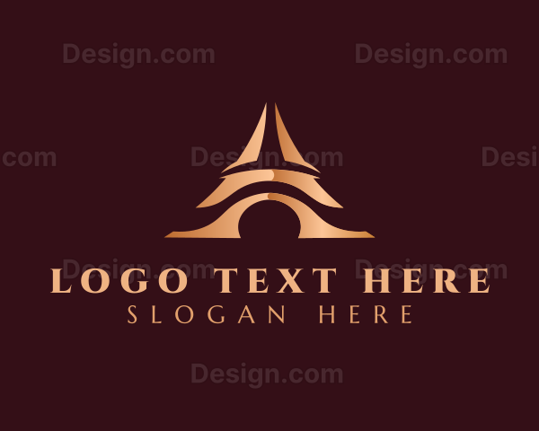 Elegant Arch Letter A Logo