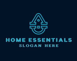 Industrial Home Plumbing logo design