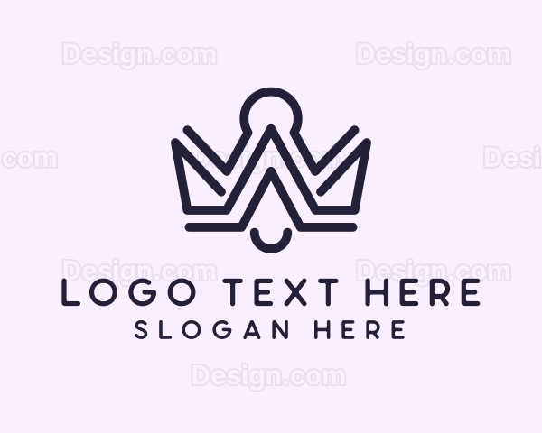 Luxury Pageant Tiara Logo