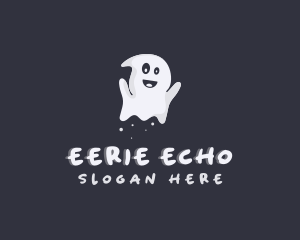 Halloween Spirit Ghost logo design