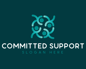 Community Support Group logo design