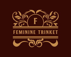 Feminine Florist Wedding logo design