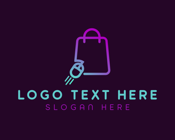 Online Shopping logo example 3