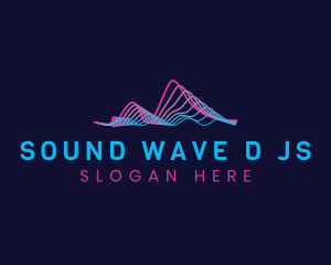 Music Sonic Sound Wave  logo design