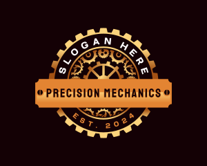 Engine Mechanical Gear logo design