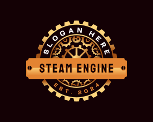 Engine Mechanical Gear logo design