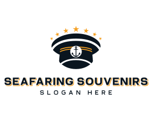 Captain Hat Seafarer logo design