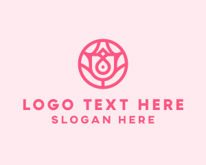 Pink Flower Wellness logo