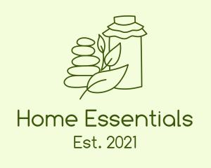 Essential Oil Massage  logo design