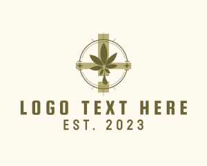 Herbal Cannabis Cross logo