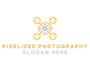 Aerial Drone Camera  logo design