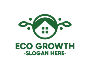 Green Vegan House logo