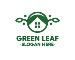 Green Vegan House logo