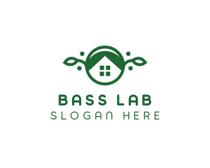 Green Vegan Home logo design