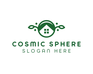 Green Vegan Home logo design